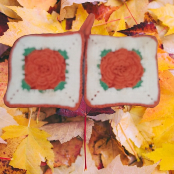 Vintage Flower Potholders - Picture 4 of 6